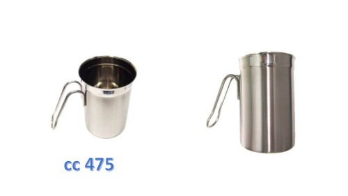 Preisvergleich Produktbild Milchkännchen 475 ml Edelstahl