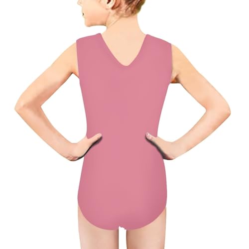 Image of Swimsuits for Girls 3-14 Sleeveless Bathing Suit for Kids Summer One Piece Swimming Suits