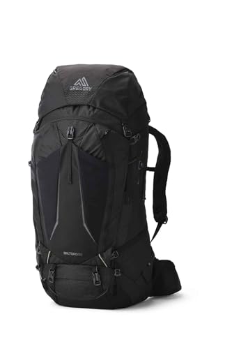 Gregory Baltoro 65L Unisex Backpacking Pack with FreeFloat Suspension, AirCushion Breathable Backpanel, Large, Shadow Pine Black