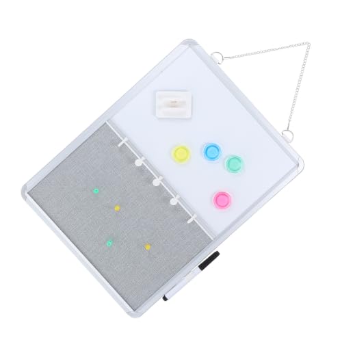 Tablero de escritura de pared VILLCASE reversible para hogar y oficinas