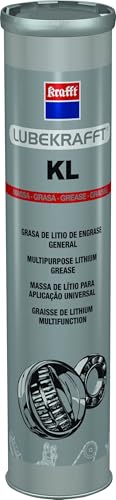 Krafft Grasa de Litio Multiusos, Grasa para Rodamientos y Herramientas con Aceite Mineral de Refino de Alto Grado y Jabón de Litio - 400 gr