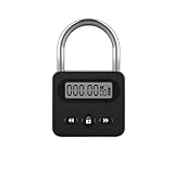 Cadenas intelligent avec fonction minuterie : ce cadenas innovant dispose d'un écran LCD avec rétroéclairage et minuterie électronique, offrant un contrôle d'accès sécurisé pour diverses utilisations.