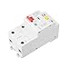 DZ47LE 1P+N Circuit Breaker 100A, Leakage Current Protector for Overload Protection Switch, Residual Current Device 220V with PC Shell, 100 Amp Protection for Residential Safety