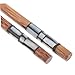 Garneck 2pairs Non- Wooden Chopsticks for Home Use Reusable Cooking Utensils for Family Dining Comfortable Grip for All Ages for and Noodles
