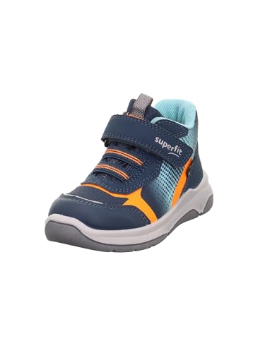 Superfit Jungen Cooper Sneaker Gore-tex 1-006413 Stiefel, BLAU/ORANGE 8000, UK...