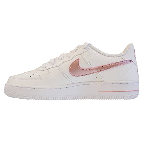 Grade School Nike Air Force 1 - White & Pink Glaze2