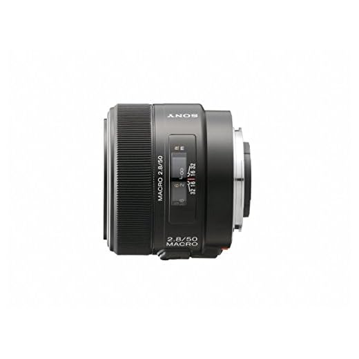 Sony 50mm f/2.8 Macro Lens for Alphas