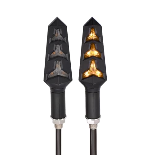Clignotant pour moto 4 pièces LED à défilement compatible SX XC