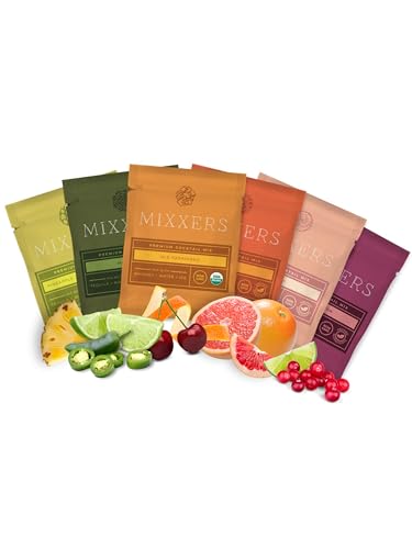 Mixxers Sample Pack Premium Cocktail Mix Packets...