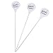 Sunlera 3pcs Torta del Acero Inoxidable del pincho de Cocina Cake Tester sonda pincho Pin Aguja Reutilizable Hornear Escoja Palo