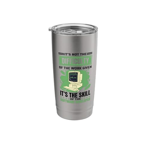 Software Developer Quote Design for Software Developing Stainless Steel Insulated Tumbler
