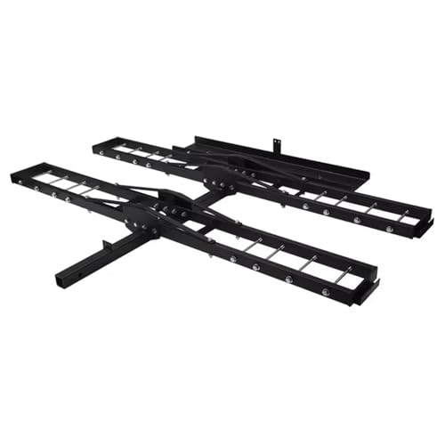 Rampa de acero para motocicleta con soporte para 2 e-bikes miniatura 1