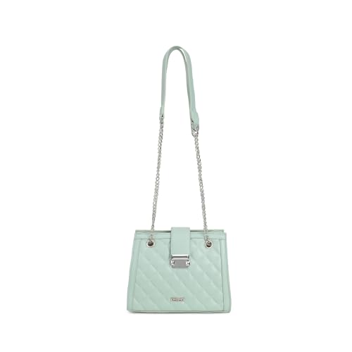 Image of Fastrack Quilted Satchel for Women, Ladies and Girls | Stylish and Trendy Satchel Handbag for Girls, Ladies and Women | Made Up of Premium Semi-PU Material