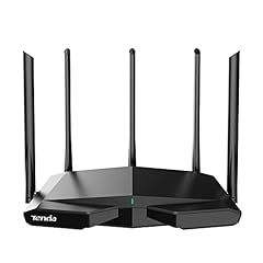 Tenda RX27 Pro Router WiFi 6E AX5700 Tri-Band, Porta Gigabit, Banda 6 GHz, CPU Quad-core 1.7GHz, Wi-Fi+, Client e Server VPN, OFDMA/MU-MINO/WPA3