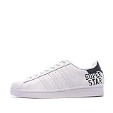 adidas Men's Superstar Lifestyle Sneakers FTW White/FTW White/Core Black / 10.5