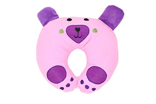 Image of Akido Presents Kids Baby Pillow U Shape Soft Head Shaper Anti Flat Sleeping Cushion in Cotton Microfiber Filling for Infant Newborn Babies