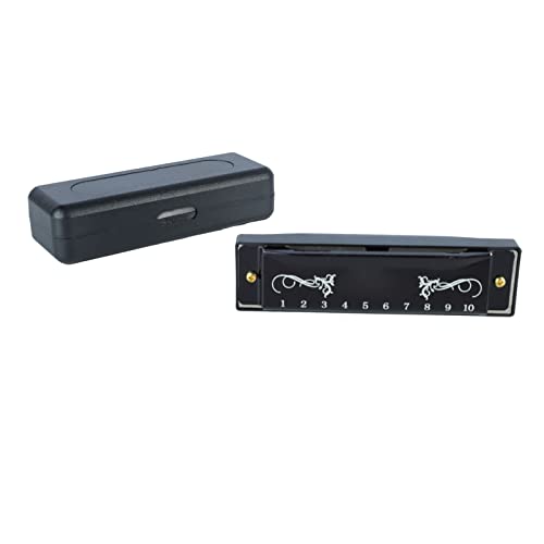 Harmonica Aluminium et Acier Inoxydable Longue Durée 20 Tons Orgue à Bouche Léger sans Déformation Surface Dure et Lisse pour Salle de Classe (Noir) - Les Beatles, Paul McCartney, John Lennon, RIngo Starr, George Harrison Harmonica Aluminium et Acier Inoxydable Longue Durée 20 Tons Orgue à Bouche Léger sans Déformation Surface Dure et Lisse pour Salle de Classe (Noir) – Image 6