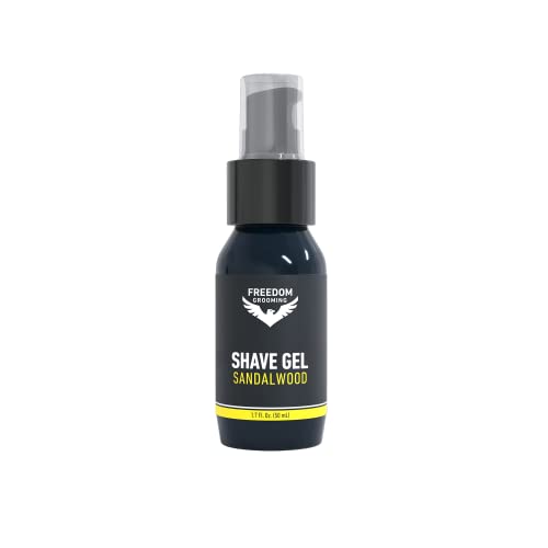 Shave Gel - Sandalwood Shaving Gel for Men's Scalp, Nourish Skin for Super Smooth Shaves for FlexSeries Head Shaver from Freebird