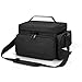 Breast Pump Bag Fit for Spectra S1 and S2, Pumping Bag with Waterproof Mat for Pump Accessories, Portable Pump Carrying Case for Work, Travel and Family Use, Black