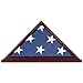 4' X 6' Flag Display Case Flag Storage Shadow Box (NOT for Burial Flag Size), Solid Wood, CHERRY Finish (FC03-CH)