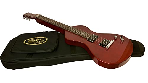 Asher Guitars Electro Hawaiian R Lap Steel Guitar - Trans Cherry エレキギター エレクトリックギター (並行輸入)