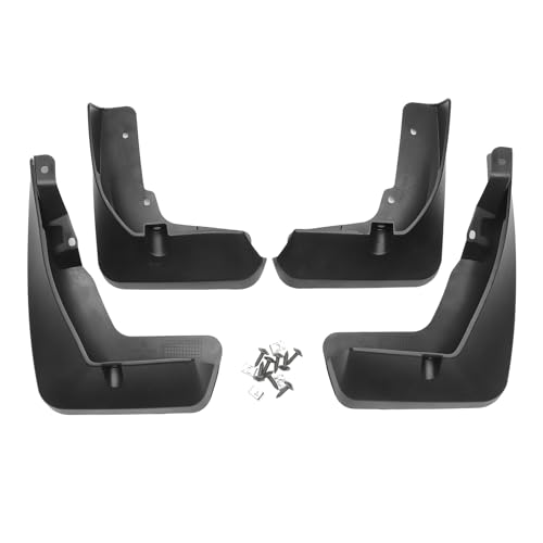Image of Mud Flap Splash Guard with Mount Accessories Front & Rear Side Mud Guard for Acura RDX 2019-2023 (Set of 4), 32x28x14cm, Black