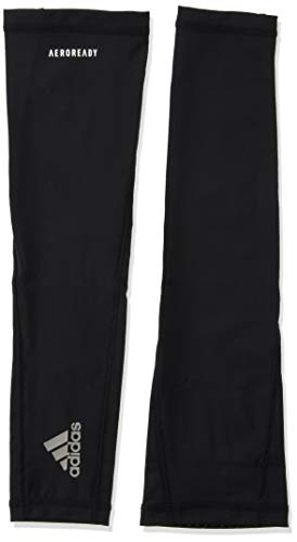 adidas A.Rdy Sleeve Manguitos, Unisex Adulto, Negro/Refsil/Blanco, S