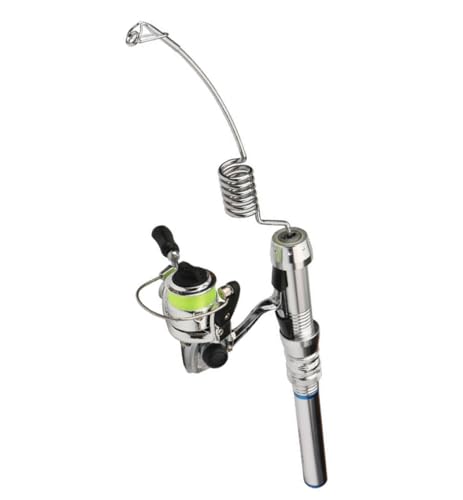 Elastic Fishing Rod Spinning Wheel Reel Combos Portable Mini Steel Ice Fishing Rod spinning fishing rods - Image 2