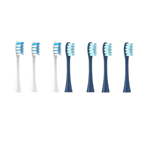 Oclean Flow/X/X PRO/Z1/F1/One/Air 2/SE �u���V�w�b�h�ƌ݊����̂��鉹�g���u���V�^��� 7 ����(3Blue 4Dark blue)