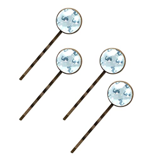 Épingles à cheveux dauphin bleu pour femme idéales pour sublimer vos coiffures d'été