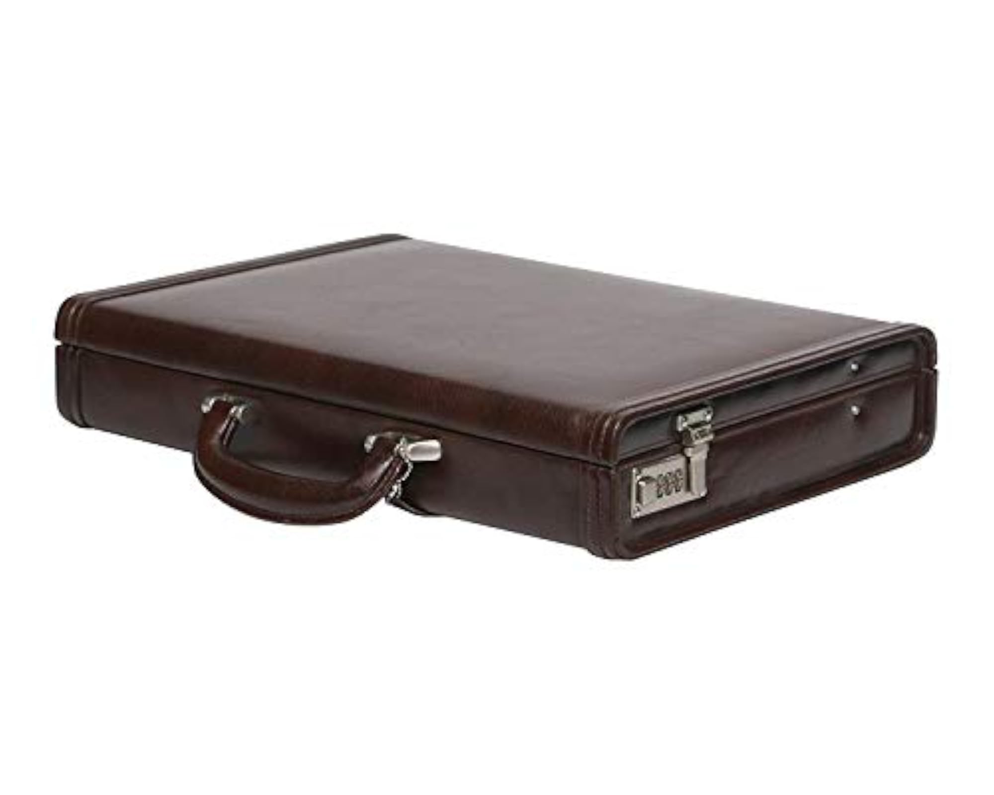Genuine Leather Briefcase with Laptop Compartment