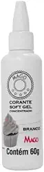 Corante Soft Gel Branco 60g Mago