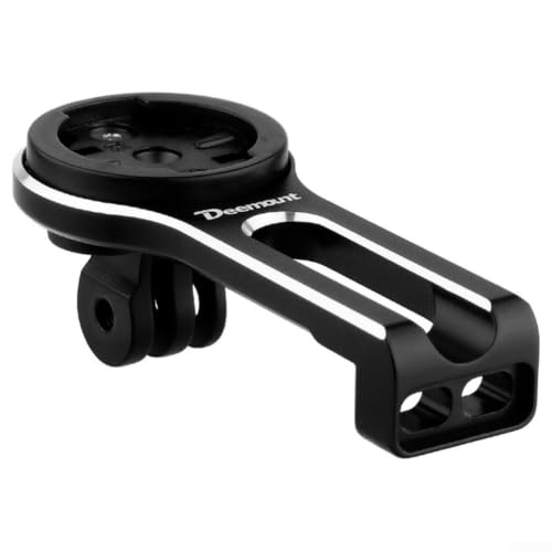 Aluminum Alloy Bicycle Stopwatch Stand for TCR/PCR Frames, 3-Base Mount Holder for Garmin/Pyrton/Wahoo Computers, Lightweight Bike Computer Bracket wi