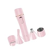 GANAZONO 充電式レディース修眉器剃毛器 顔 唇 あご ほほ 腕 脚用 旅行携帯便利 人間工学設計 使いやすいヘアリムーバーツール
