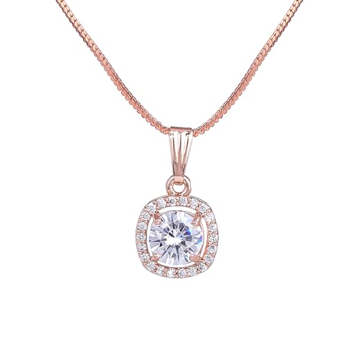 See full amazon price history chart for Gehena by Estele Fashion Jewellery for Women Rosegold Plated CZ Sparkling White Crystals Enhanced Pendant with Chain/Pendant Necklace Versatile Chic for Girls and Women-G-AD001-RGWE PENDANT Gehena by Estele Fashion Jewellery for Women Rosegold Plated CZ Sparkling White Crystals Enhanced Pendant with Chain/Pendant Necklace Versatile Chic for Girls and Women-G-AD001-RGWE PENDANT (B0D83VCKC3) Amazon Price History, Amazon Price Tracker