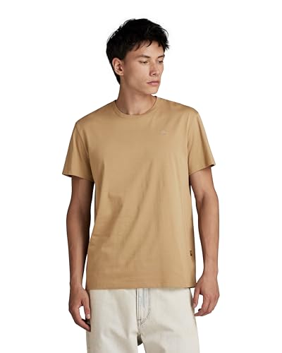 G-Star Raw Base-S Camiseta, Beige Safari D16411-336-B444 , M Para Hombre G-Star Raw Base-S Camiseta, Beige Safari D16411-336-B444 , M Para Hombre