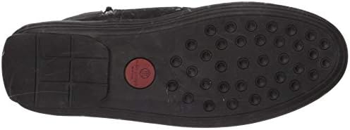 Marc Joseph New York Unisex-Child Leather Made in Brazil Ankle Boot Loafer, Black Nubuck, 3 M US Little Kid | Image 3