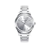 Viceroy 401068-03 - Reloj para Mujer Acero, Esfera Plateada