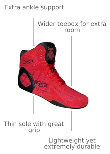 Image of Otomix Men's Warrior Bodybuilding Boxing Weightlifting MMA Shoes