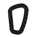 HEYXI Fibbia da Arrampicata Lotto Gancio con Anello a D Distintivo Zaino Gear Snap Portachiavi Strumento tattico all'aperto