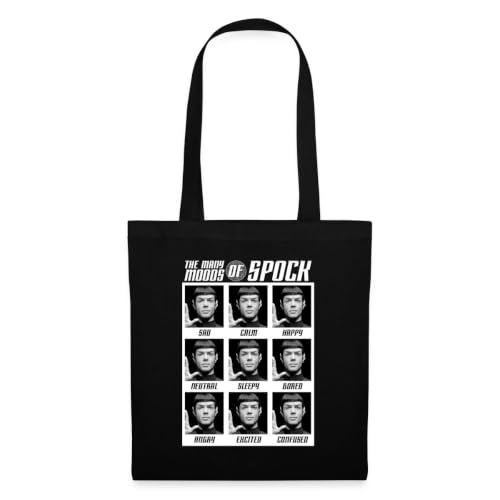 Spreadshirt Star Trek Discovery Moods of Spock Stoffbeutel