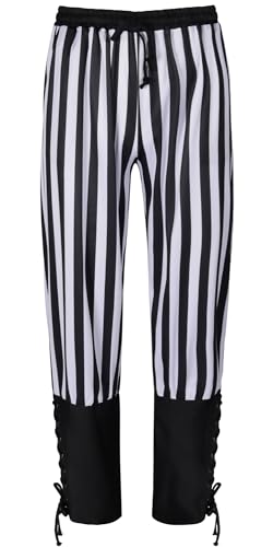 Pantalon à la cheville pour homme avec taille élastique ajustable confortable