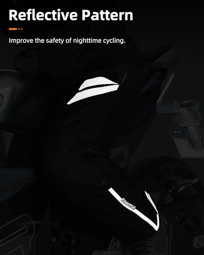 image for ROCKBROS Winter Motorcycle Pants with Armor Motorcycle Riding Pants CE