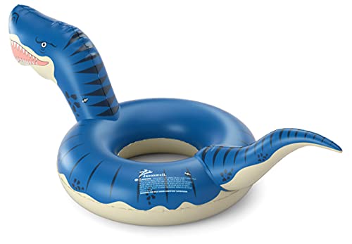 Jasonwell Inflatable Dinosaur Pool Float Tube For Boys Girls Adults 93'' T-Rex Floatie Summer Beach Swimming Pool Inflatables T-Rex Ride On Party Pool Raft Lounge Kids Tyrannosaurus Rex Dinosaur Toys #TOP5
