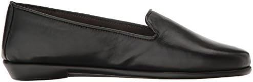 Aerosoles Women's Betunia Loafer Flat, Black Leather, 8 | Image 5