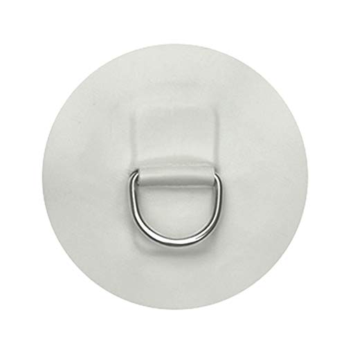 Trendy Retail Quality 4Stainlesssteel Inflatable Boat Kayak Dinghy D-Ring Pvc Patch White”