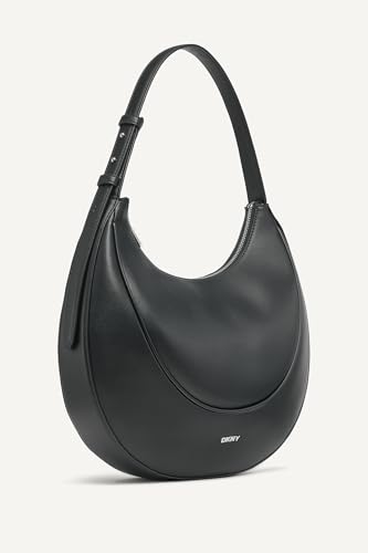 DKNY Sadie Shoulder Bag, Black/Silver4