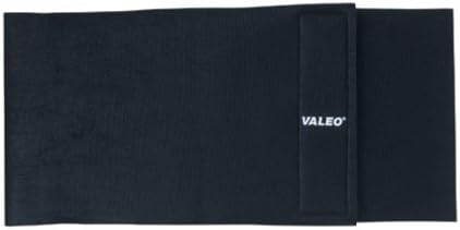 Valeo 8-inch Wide Neoprene Waist Trimmer Constructed With Comfortable Neoprene For Heat Retention, 1 Size Fits Most, Black, VA4498BK