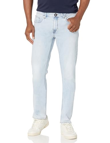 Volcom Men's Vorta Slim Fit Stretch Denim Jean_1