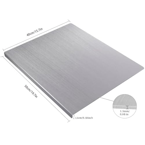 Tabla De Cortar De Acero Inoxidable Para Cocina miniatura 2